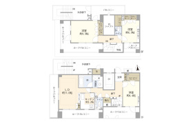 3LDK {building type} in Azabujuban - Minato-ku