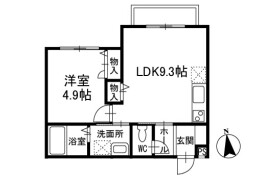 1LDK Apartment in Anagawa - Chiba-shi Inage-ku
