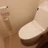 1DK Apartment to Rent in Chiyoda-ku Toilet