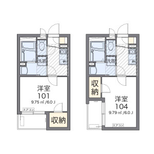 1K Mansion in Kitasuna - Koto-ku Floorplan