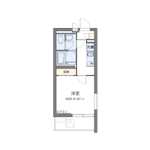 1K Mansion in Haneda - Ota-ku Floorplan