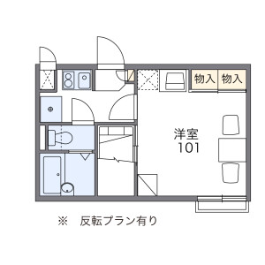 1K Apartment in Iijimacho - Yokohama-shi Sakae-ku Floorplan