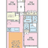 涩谷区出售中的3LDK公寓大厦房地产 楼层布局
