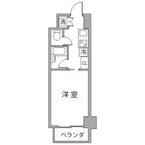 1K Mansion in Nishikamata - Ota-ku Floorplan