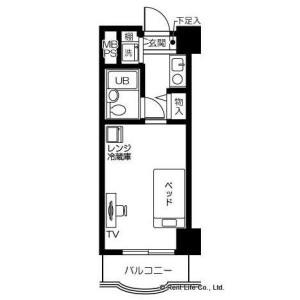1R Mansion in Hiranuma - Yokohama-shi Nishi-ku Floorplan