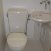 在君津市內租賃1K 公寓 的房產 廁所