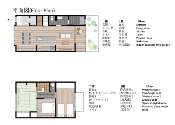 3LDK House to Buy in Kyoto-shi Nakagyo-ku Floorplan
