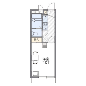 1K Apartment in Sakuradai - Nerima-ku Floorplan