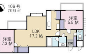 2LDK Mansion in Daizawa - Setagaya-ku