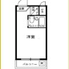 1R Apartment to Buy in Nakano-ku Floorplan