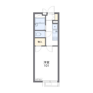 1K Mansion in Horinochimachi - Kawasaki-shi Kawasaki-ku Floorplan