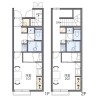 1K Apartment to Rent in Tochigi-shi Floorplan