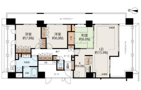3LDK Mansion in Matsubara - Setagaya-ku
