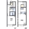 1LDK Apartment to Rent in Sakuragawa-shi Floorplan