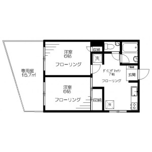 2DK Mansion in Nishiwaseda(sonota) - Shinjuku-ku Floorplan