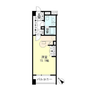 澀谷區神山町-1R公寓大廈 房屋格局