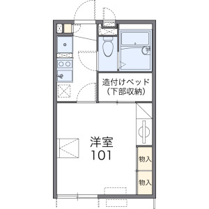 1K Apartment in Sekibacho - Kashiwa-shi Floorplan