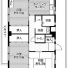 3DK Apartment to Rent in Yokohama-shi Kanagawa-ku Floorplan