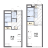 1K Apartment to Rent in Hiratsuka-shi Floorplan