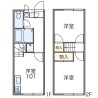 2DK Apartment to Rent in Kiyose-shi Floorplan