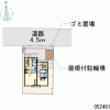 小金井市出租中的1K公寓 地圖