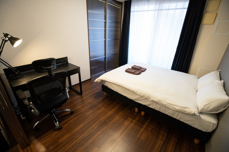 1LDK Apartment to Rent in Osaka-shi Chuo-ku Bedroom