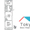 2LDK Apartment to Rent in Suginami-ku Floorplan