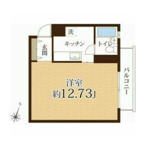 1K Mansion in Kaminoge - Setagaya-ku Floorplan