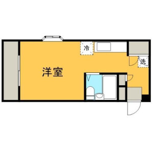 1K Apartment in Matsushima - Edogawa-ku Floorplan