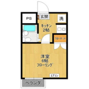 1K Mansion in Suge - Kawasaki-shi Tama-ku Floorplan