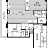 2LDK Apartment to Rent in Akabira-shi Floorplan