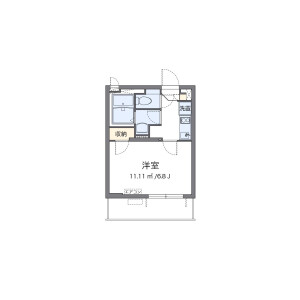 1K Mansion in Nakamura - Nerima-ku Floorplan
