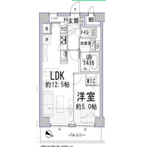 1LDK {building type} in Otowa - Bunkyo-ku Floorplan