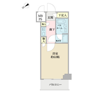 1K {building type} in Arai - Nakano-ku Floorplan