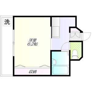 1K Mansion in Senju - Adachi-ku Floorplan