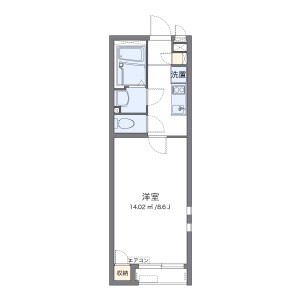 1K Apartment in Wada - Tama-shi Floorplan