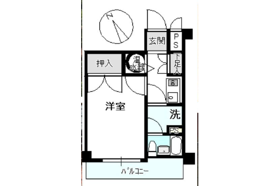 1K Apartment to Buy in Sumida-ku Interior