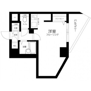 1R Mansion in Koishikawa - Bunkyo-ku Floorplan