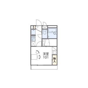 1K Apartment in Ishibashi - Ikeda-shi Floorplan