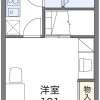 1K Apartment to Rent in Hanno-shi Floorplan