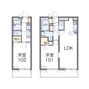 1K Mansion in Wakagi - Itabashi-ku Floorplan
