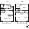 3LDK Apartment to Rent in Ginowan-shi Floorplan
