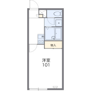 1K Apartment in Motomachi2-jo higashi - Iwamizawa-shi Floorplan