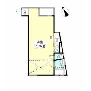 1R Mansion in Jingumae - Shibuya-ku Floorplan