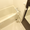 1K Apartment to Rent in Misato-shi Bathroom