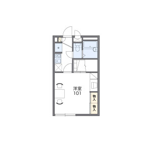 1K Apartment in Shimosaka hamacho - Nagahama-shi Floorplan