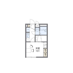 1K Apartment in Takatanishi - Yokohama-shi Kohoku-ku Floorplan