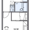 1K Apartment to Rent in Hashima-shi Floorplan