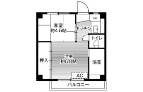 2K Mansion in Hagiwara - Kitakyushu-shi Yahatanishi-ku