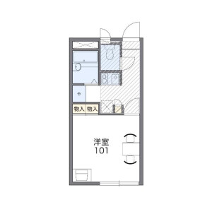 1K Apartment in Tokagi - Ichikawa-shi Floorplan